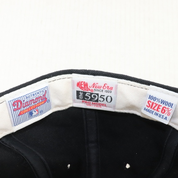 Vintage New Era Baltimore Orioles Fitted Hat Black - Picture 7 of 7